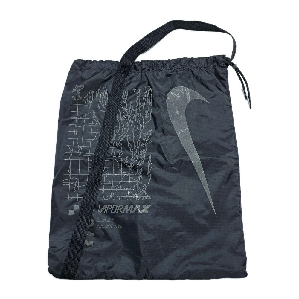 Nike VaporMax Dust Bag Black Shoes Sneakers Cleats Travel Tote